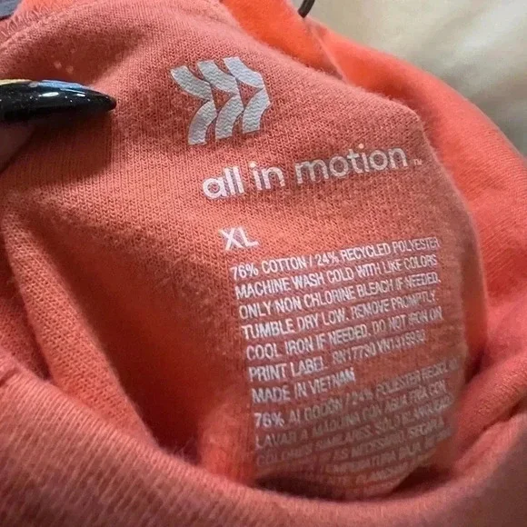 Orange All in Motion Pullover Hoodie - Picture 3 of 11